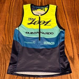 Team Zoot Zip Tri Top